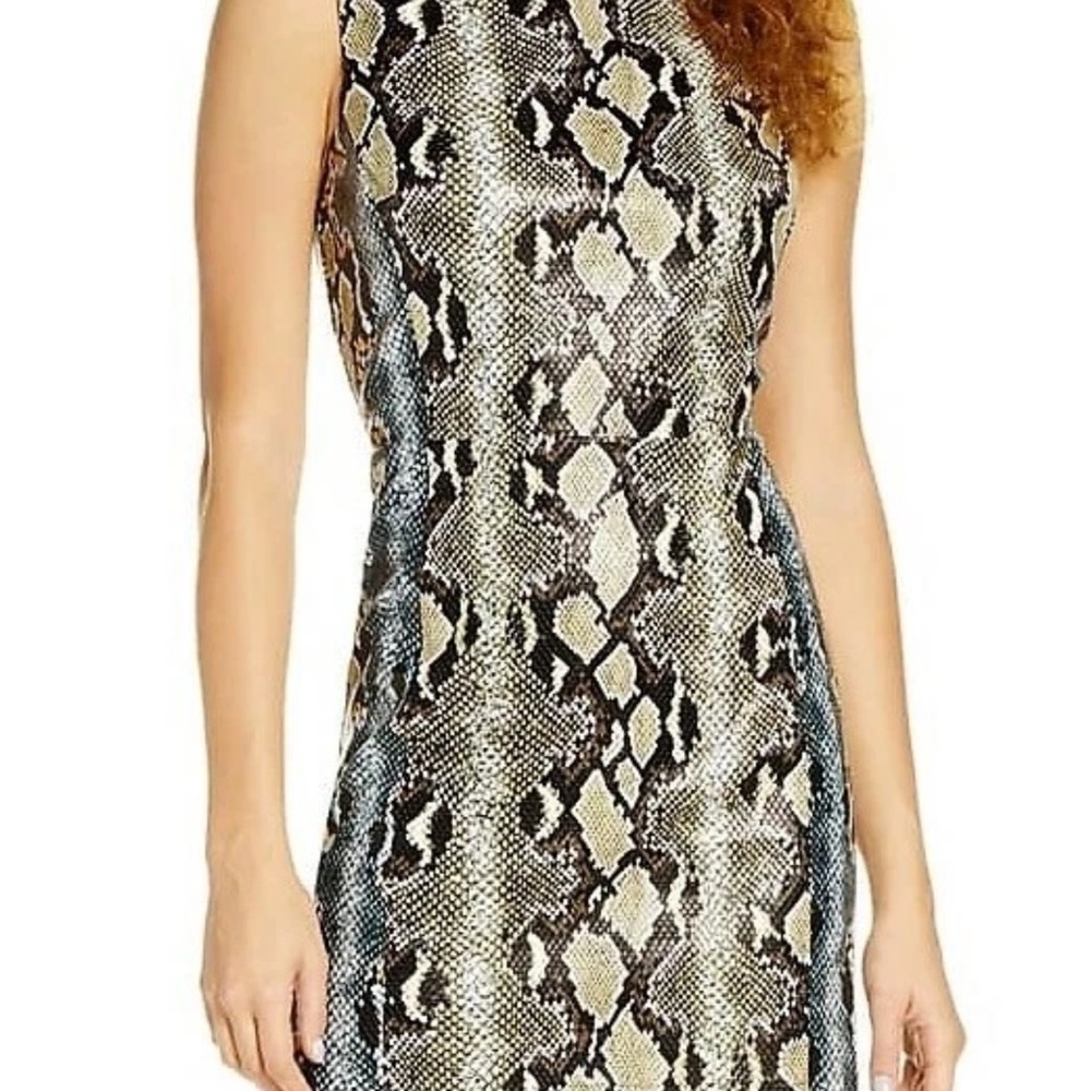 Chic Snake Print Dress. Perfect for any occasion. Sassy. Chic.